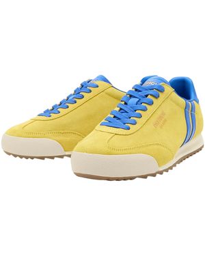 Patrick Dijon Suede Running Trainers /Royal) - Blue