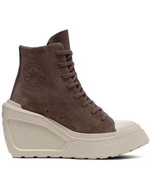 Converse Chuck 70 De Luxe Wedge Co Trainers - Brown
