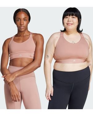 adidas Originals Fastimpact Luxe Run High-Support Bra - Multicolour