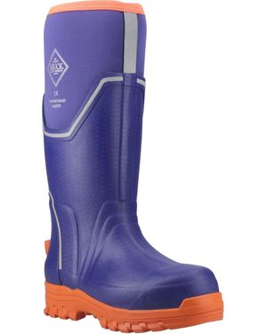 Muck Boot Grit S5 Rubber Wellington - Blue