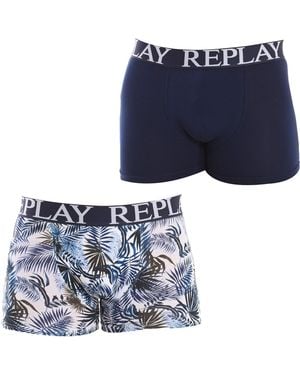 Replay Pack-2 Boxers I101238 - Blue