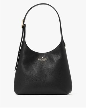 Kate Spade 454 Pebbled Leather Small Shoulder Bag - Black
