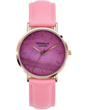 Orphelia Fashion Perla Watch Of711808 Leather - Pink
