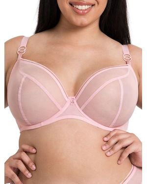 Curvy Kate Lifestyle Plunge Bra - Pink