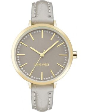 Nine West Nw-2554Gygy Ladies Watch - Grey