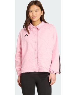 adidas Tiro X Common Goal Coaches Jacket - Pink