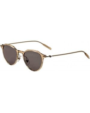 Montblanc Mb0355S 49 004 Sunglasses - Natural