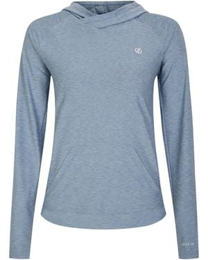 Dare 2b Ladies Sprint City Lightweight Hoodie (Rainwashed Marl) - Blue
