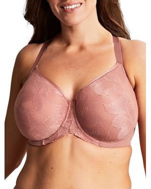 Panache Radiance Moulded Non Padded Bra - Brown