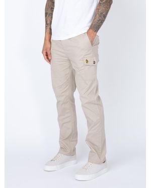 Luke 1977 Future Tapered Cargo Trousers - White