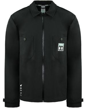 PUMA X The Hundreds Long Sleeve Zip Up Chore Jacket 598310 01 - Black