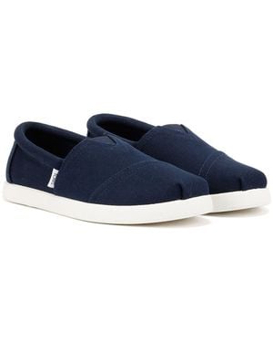 TOMS Alp Fwd Canvas Espadrilles - Blue