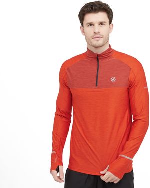 Dare 2b Power Up Half Zip Jersey - Red