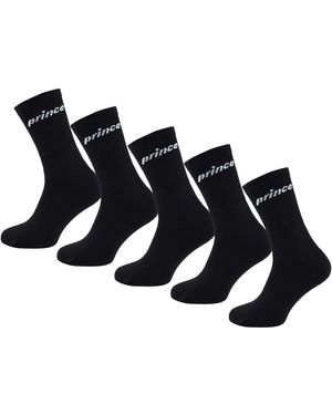 Prince Tennis 5-Pack Socks - Blue