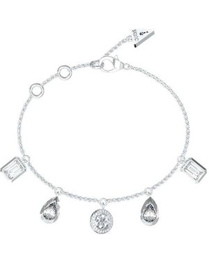 Guess Ubb05239Rhl Ladies 4G Light Bracelet - White
