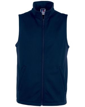 Russell Smart Softshell Gilet (French) - Blue