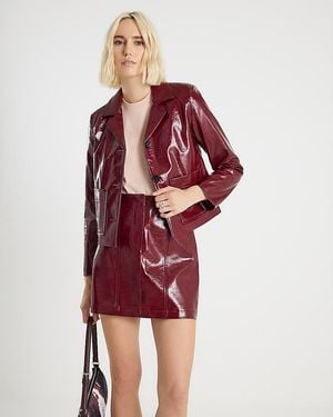 River Island Jacket Faux Leather Collared Pu