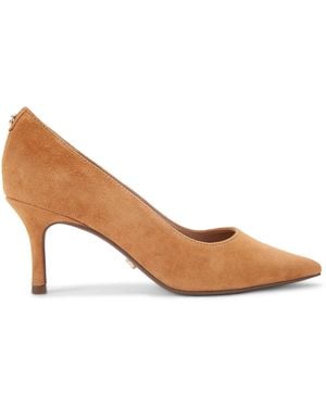Carvela Kurt Geiger Suede Pompeii Court Heels - Brown