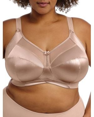 Goddess Keira Wireless Bra - Brown