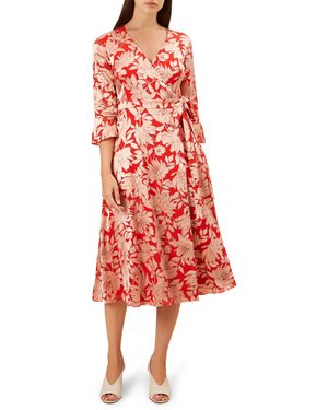 Hobbs Justina Dress - Red