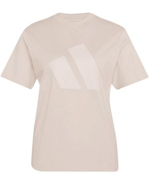 adidas W Bl Sj T-Shirt - Natural