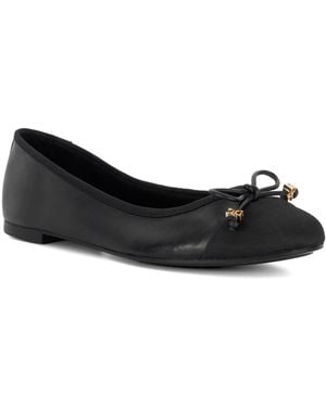 Dune Dune Hallo Brede Pas Vrouwen Zwarte Ballerina's