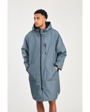Tokyo Laundry Mid Mid-Length Logo Dryrobe - Blue