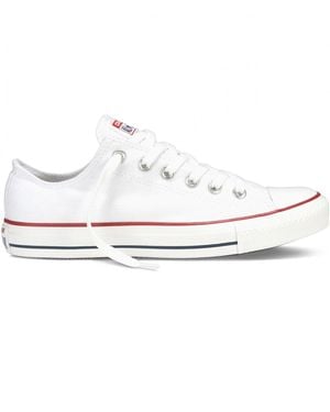 Converse All Star Chuck Taylor Low Top Trainers - White