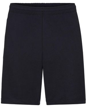 Fruit Of The Loom Lightweight Casual Fleece Shorts (240 Gsm) - Blue