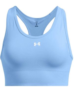 Under Armour Vanish Longline Sports Bra - Blue