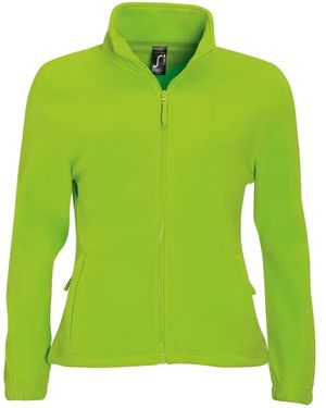 Sol's North Fleece Jas (Kalk) - Groen