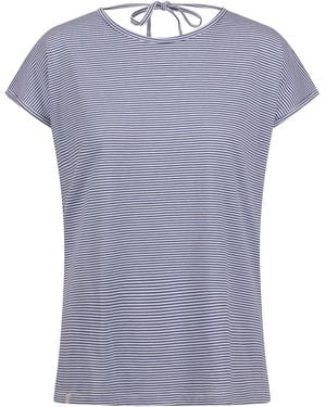 Trespass Ladies Mirela Striped Top (Coastal) - Blue