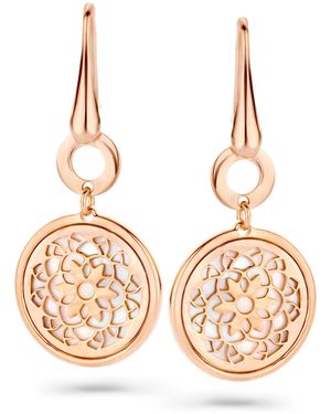 Orphelia 'Madelene' 925 Sterling Drop Earrings - Natural