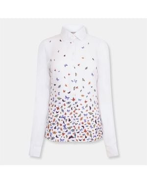 Musto Cnty Ptrn Shrt - White