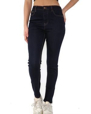 MYT Ladies Magic Shaping High Waisted Skinny Fit Jeans - Blue