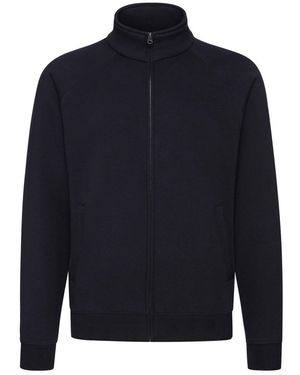 Fruit Of The Loom Premium Sweat Jacket (Deep) - Blue