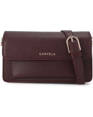 Carvela Kurt Geiger Fernanda Mini Shoulder Bag - Purple