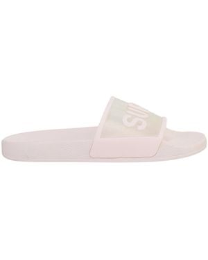 Superga Clear Indentity Sliders - Pink