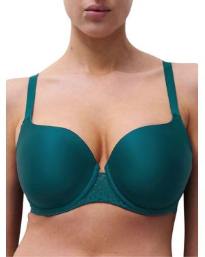 Chantelle Norah Covering T-Shirt Bra - Blue