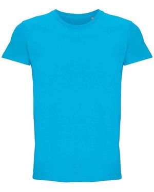 Sol's Adult Crusader Recycled T-Shirt (Aqua) - Blue