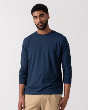 BOSS Tchark Long Sleeve T-Shirt - Blue