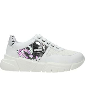 Love Moschino Sequin Detail Trainers - White