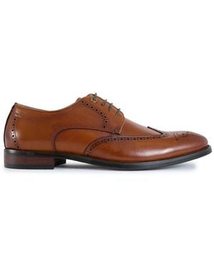 Simon Carter Jones Brogue Shoes - Brown