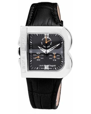 Laura Biagiotti Ladies Watch Quartz Steel - Black