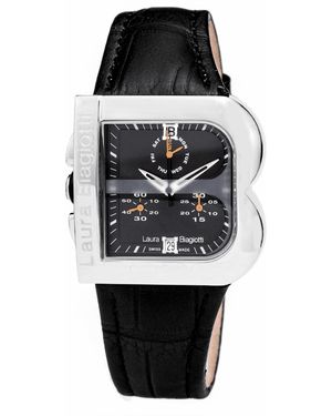 Laura Biagiotti Ladies Watch Quartz Steel - Black