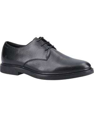 Hush Puppies Kye Leather Lace-Up Shoes - Black