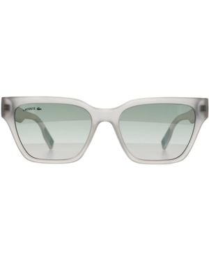 Lacoste Rectangle Matte Crystal Gradient L6002S - Grey