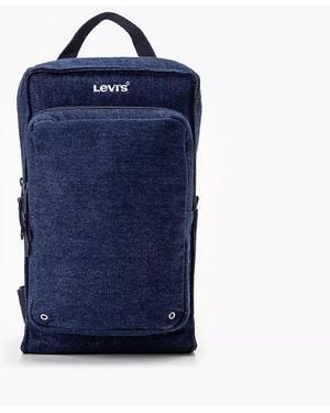 Levi's Levi's Ns Zip Sling Bag Dark Cotton - Blue