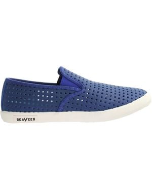 Seavees Baja Ultramarine Shoe Shoes Nubuck Leather - Blue