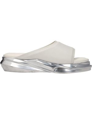 1017 ALYX 9SM Sculptural Sole Sandals - White